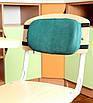 Комплект дитячих ортопедичних подушок для сидіння School Comfort, Correct Shape® (М1-M, М2), вік 10-15 років смарагд, фото 3