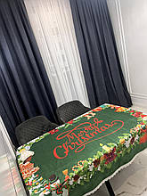 СТ.Новорічна скатертина 150х215см. Поліестер. Туреччина.
