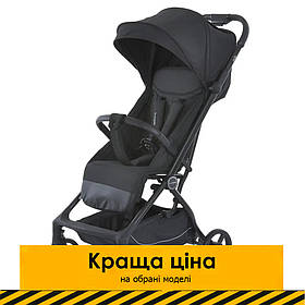 Прогулянкова коляска дитяча EL CAMINO MUSE ME 1118 Black Чорна