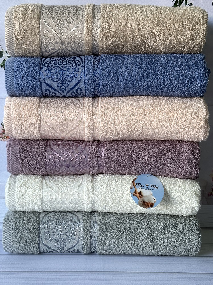 Mame rombik 50х90см., 6 шт/уп. махрові рушники. Бавовна. Туреччина, фото 1