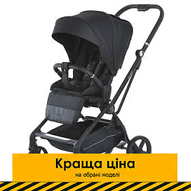 Коляска прогулянкова дитяча El Camino SPIN ME 1138 Black Чорна