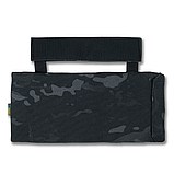 Захист попереку з балістичним пакетом 1 клас захисту Kiborg Black Multicam, фото 4