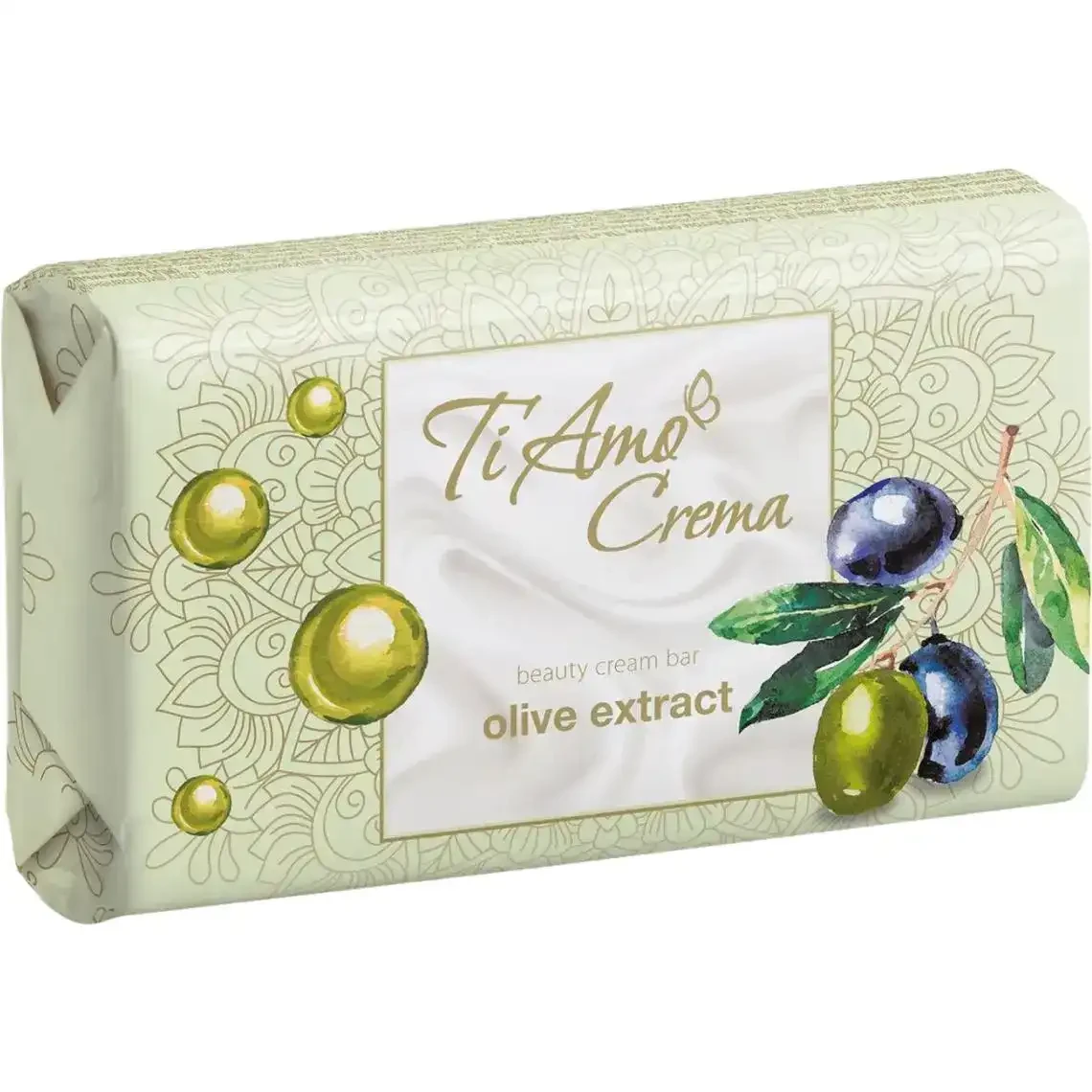 Косметичне мило тверде Ti Amo Crema з екстрактом оливи (125г.)