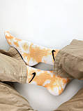 ПотужнийНабір у коробці 7 пар високі чоловічі шкарпетки Nike/найк — Tie-Dye кольорові Подарунковий тай дай, фото 6