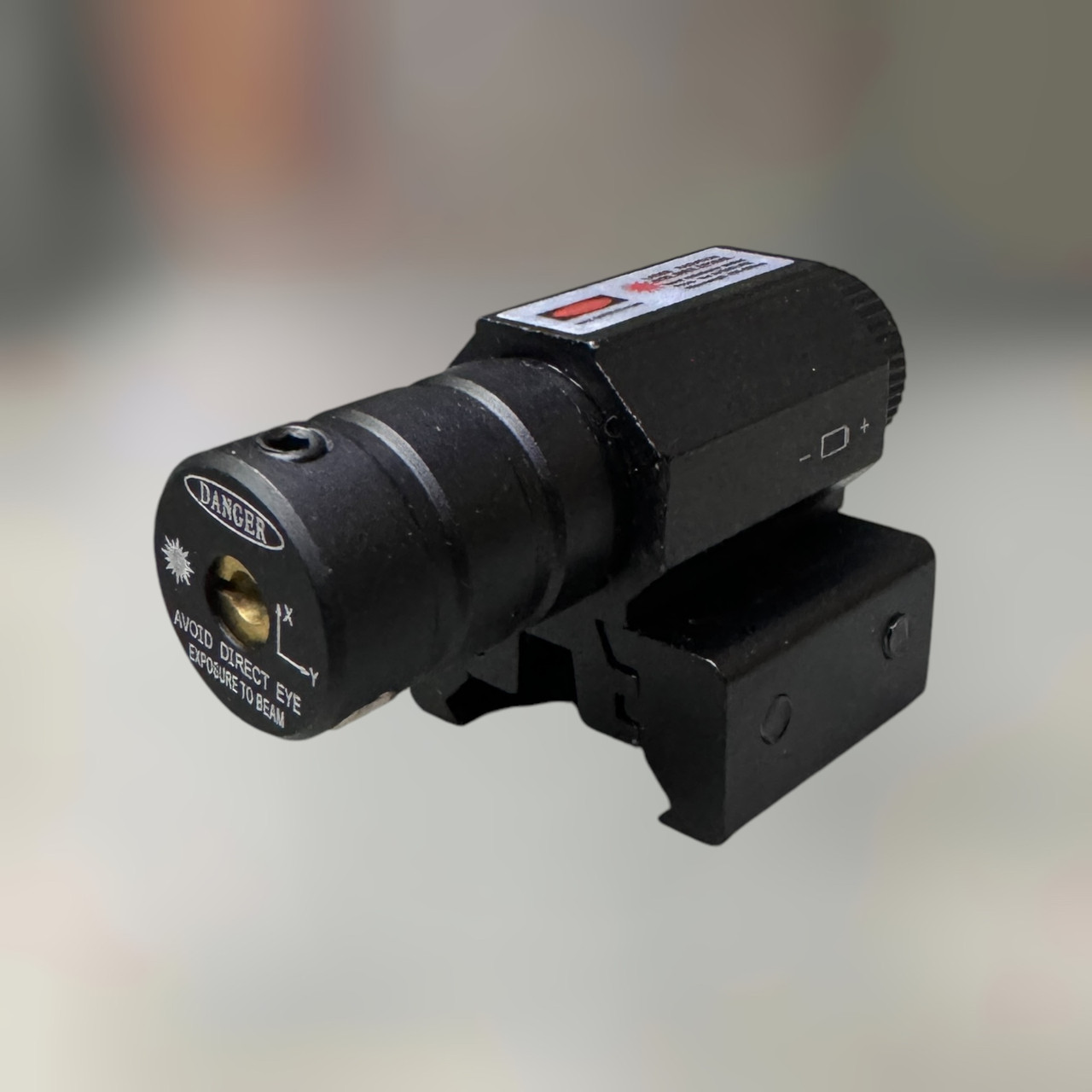 Лазерний цілевказівник Spina Optics JG5, червоний промінь, кріплення Picatinny або 11 мм