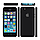 Чохол для iPhone SE/5S/5 - силіконовий з мікрофіброю, Чорний, фото 3
