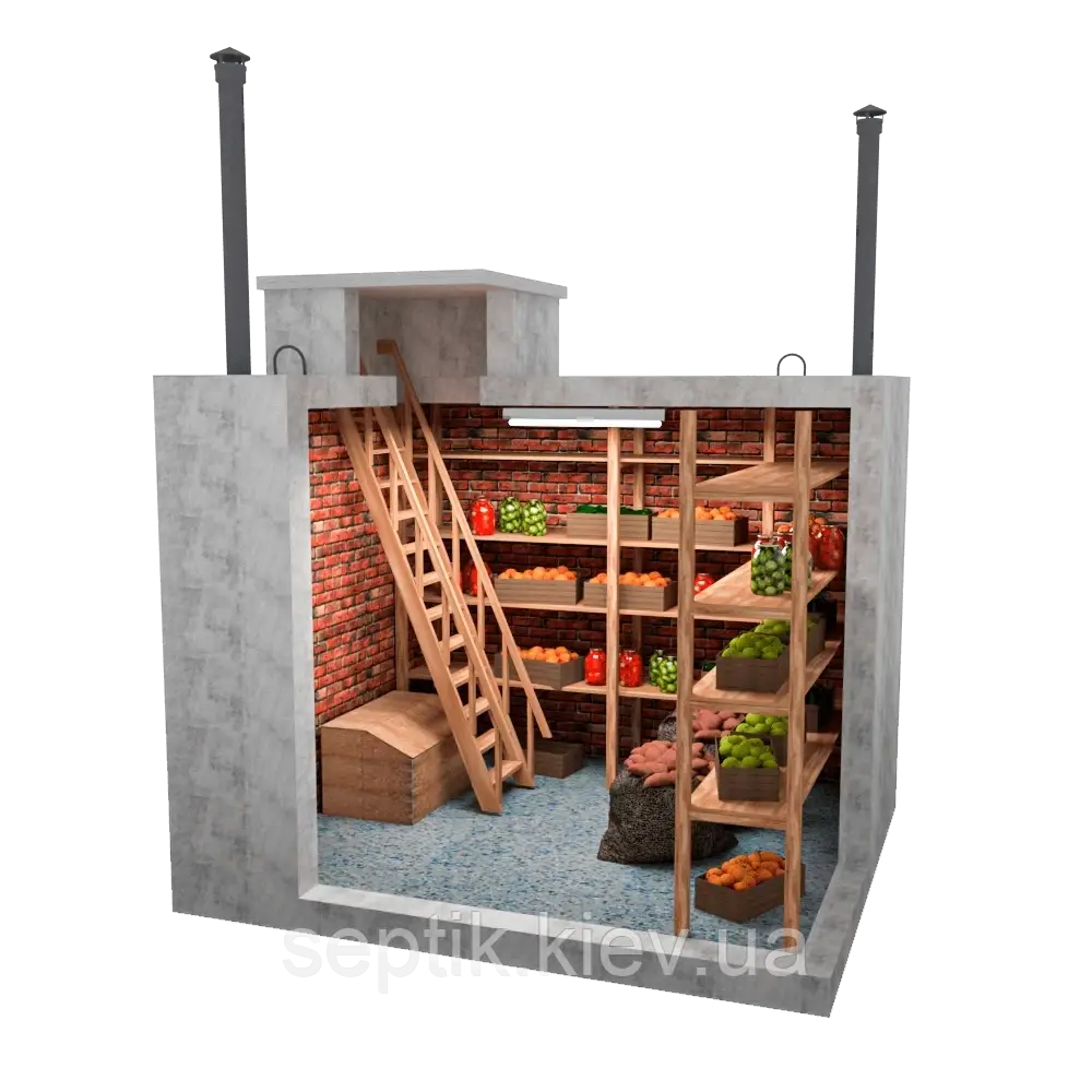 Погріб бетонний "Земниця" 8м³