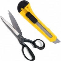 Ножі, ножиці канцелярські