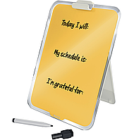 Фліпчарт настільний скляний Leitz Cosy (216х297мм), жовтий