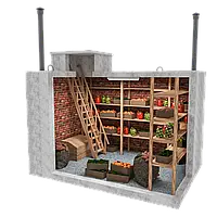 Погріб бетонний "Земниця" 10м³