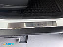 Накладки на пороги Renault Duster 2018- (Premium), фото 4