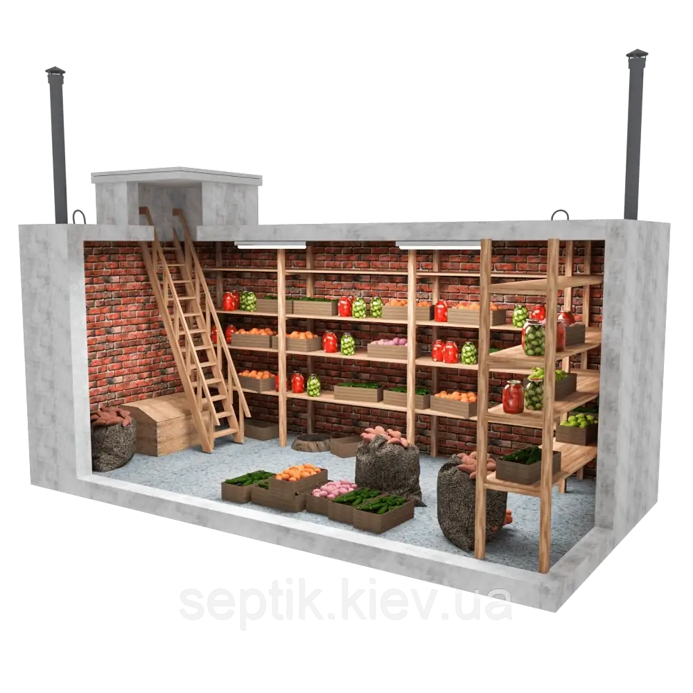 Погріб бетонний "Земниця" 20м³