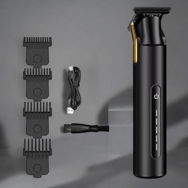 Триммер машинка для стрижки акумуляторна XO CF20 Smart Electric Hairdresser Чорна