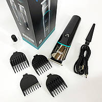 Беспроводная машинка для стрижки для дома VGR V-291 Машинка стрижки волос с универсальным питанием IU-58