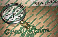 Манометр 810-300C гидравл MANOMETER Great Plains PRESSURE GAUGE 3000 PSI or 3500psi 810-669C