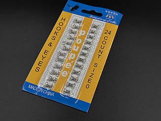 Пришивні гачки 10мм. 24шт.