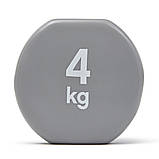 Гантелі вінілові REEBOK RAWT-16154, 2 х 4 кг, фото 4