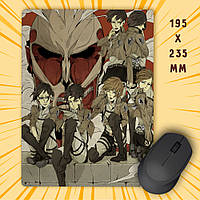 Килимок для миші 195х235 Attack on Titan 002