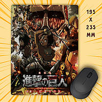 Килимок для миші 195х235 Attack on Titan 003