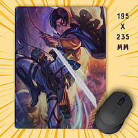 Килимок для миші 195х235 Attack on Titan 005