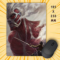 Килимок для миші 195х235 Attack on Titan 006