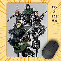 Килимок для миші 195х235 Attack on Titan 007
