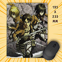 Килимок для миші 195х235 Attack on Titan 008