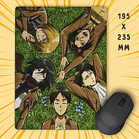 Килимок для миші 195х235 Attack on Titan 012