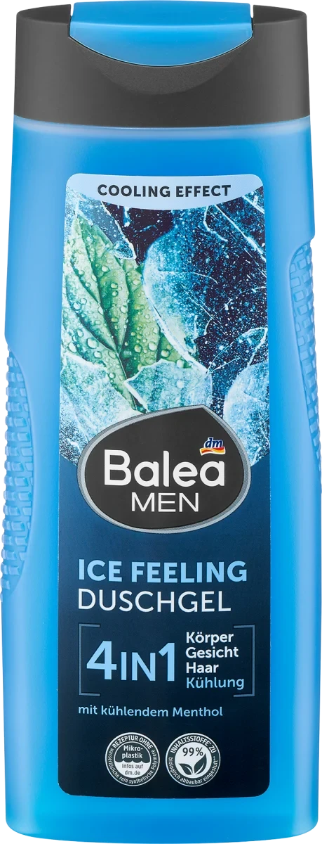 Гель для душу Balea Men Ice Feeling 4in1, 300 мл