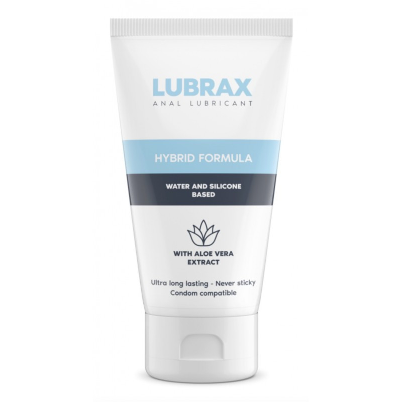 Гібридна анальна гель-змазка Lubrax Hybrid Formula, 50 мл