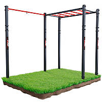 Драбина вулична горизонтальна з турніком для підтягувань K-Sport KSOZ009