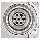 Мийка Zerix Z6642-08-180MD (decor) (ZM0616), фото 5