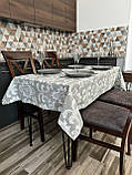 Скатертина тефлонова, водовідштовхувальна, Турецька, WATER PROFF (Під замовлення, або стандартний розмір), фото 3