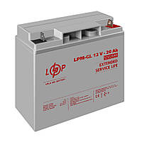 Акумулятор гелевий LPM-GL 12V - 20 Ah LogicPower
