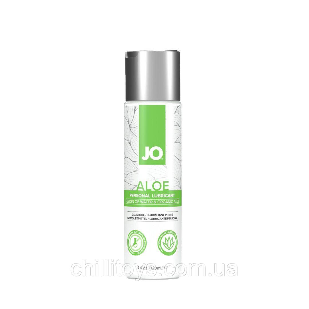 Змазка на водній основі JO H2O Waterbased Aloe (120 мл), фото 1
