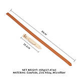 Регульована шльопалка LOCKINK Adjustable Slapper for Impact Play - Brown, фото 2