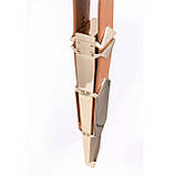 Регульована шльопалка LOCKINK Adjustable Slapper for Impact Play - Brown, фото 7