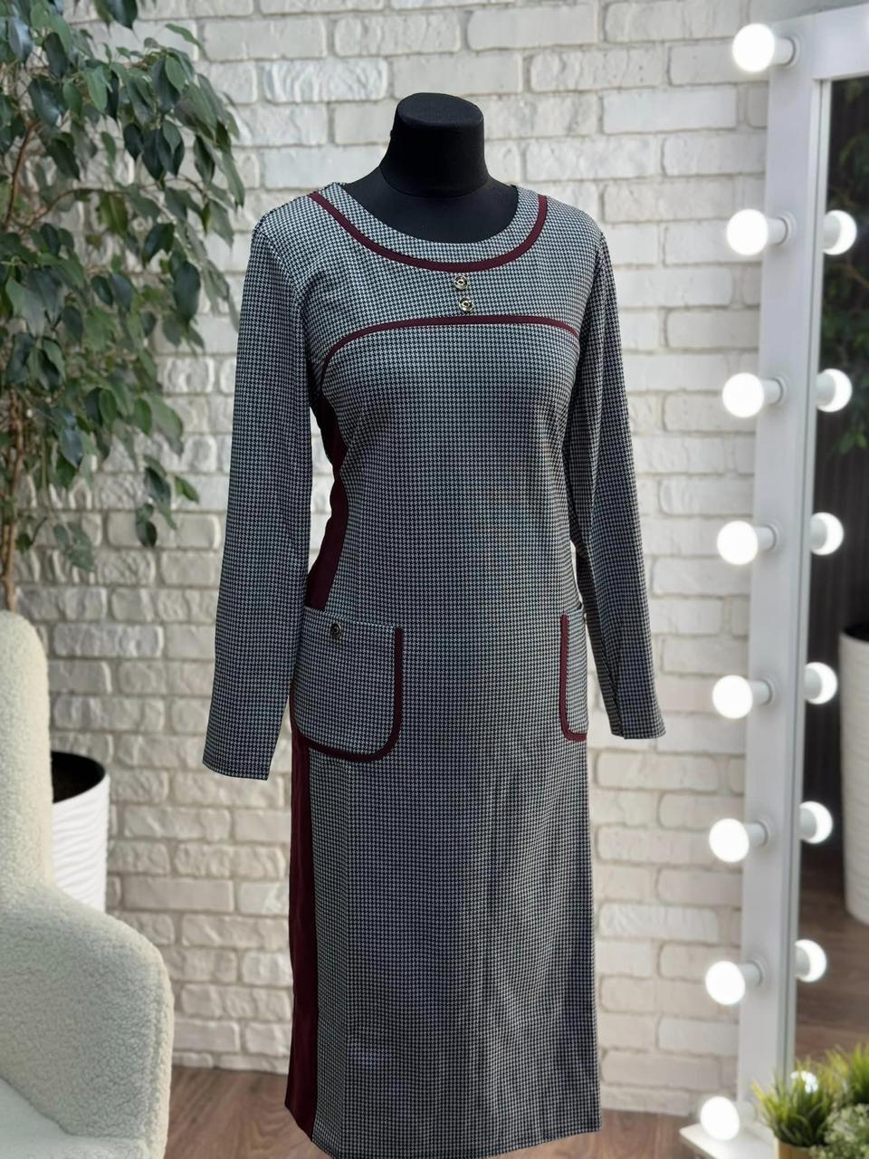 Елегантна жіноча сукня, тканина "Трикотаж" 54, 56 розмір 54