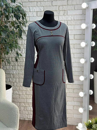 Елегантна жіноча сукня, тканина "Трикотаж" 54, 56 розмір 54, фото 1