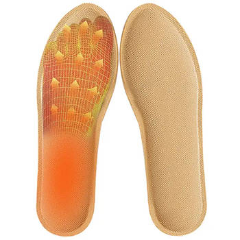 Грілка-устілка для ніг 12 годин, 40-50°, Розмір 44-46 / Хімічні устілки з підігрівом / Термоустілки чоловічі