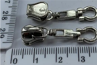 Бігунок для блискавки №3 тракторний, нікель