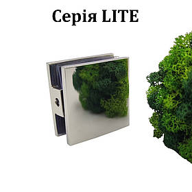 ODF-01-31-02 Кріплення для скла душової кабіни 90 градусів із внутрішнім кріпленням, серія Lite, полірований