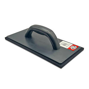 Тертка OLEJNIK ABS пластикова (чорна гума), 8*130*250 мм