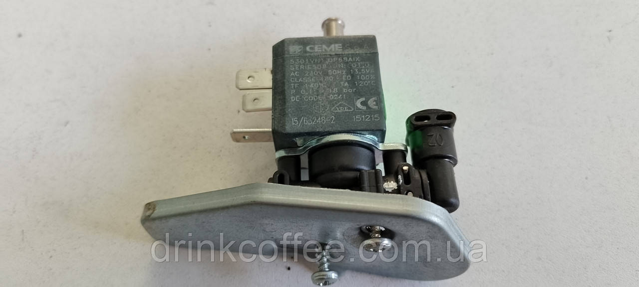 Солоноїдний клапан 3-х хід. у зборі для кавомашини Delonghi ESAM 5500.S_5 Perfecta б/у, фото 1