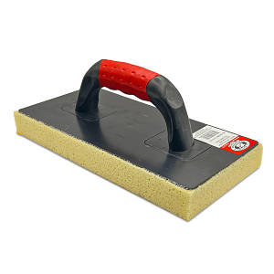 Тертка OLEJNIK ABS пластикова (ручка д/к, гідрогубка різана), 130*250 мм