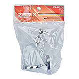 Дозатор для рідкого мила настінний (скло) Zerix AFB-0127 (ZX5062), фото 3