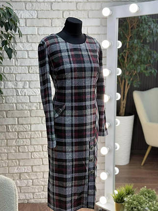 Елегантна жіноча сукня, тканина "Ангора" розмір 54, фото 3