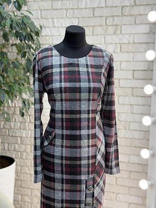 Елегантна жіноча сукня, тканина "Ангора" розмір 54, фото 2