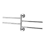 Тримач для рушника поворотний (4 планки) Zerix AFB-0114 (ZX5046), фото 4