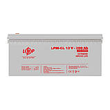 Акумулятор гелевий LPM-GL 12V - 200 Ah LogicPower, фото 5